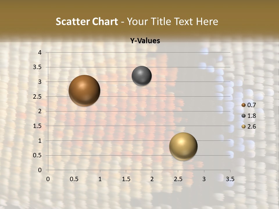 A Close Up Of A Pattern On A Wall PowerPoint Template
