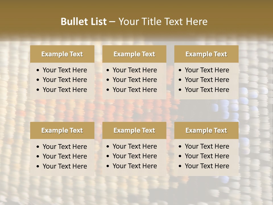 A Close Up Of A Pattern On A Wall PowerPoint Template