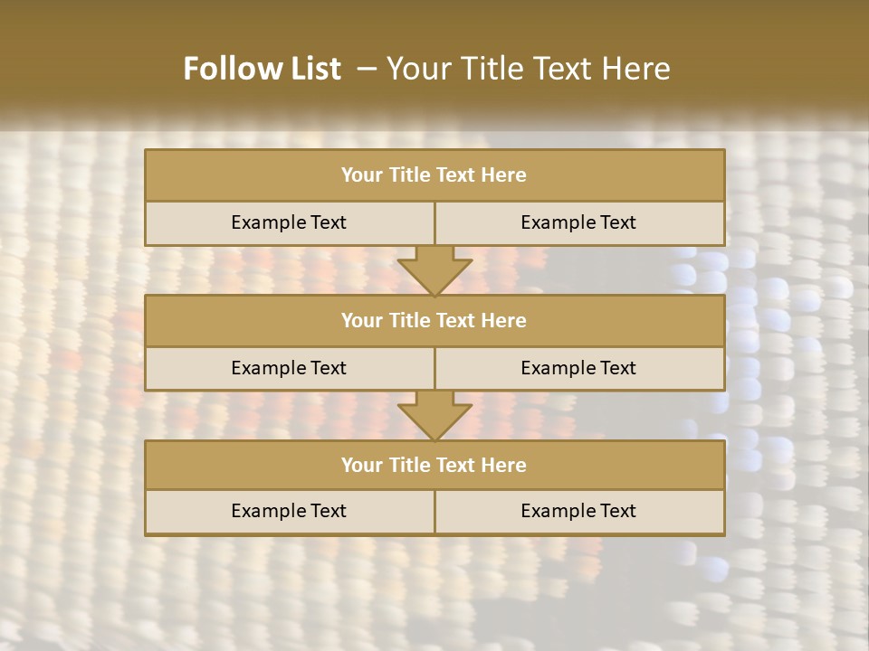A Close Up Of A Pattern On A Wall PowerPoint Template