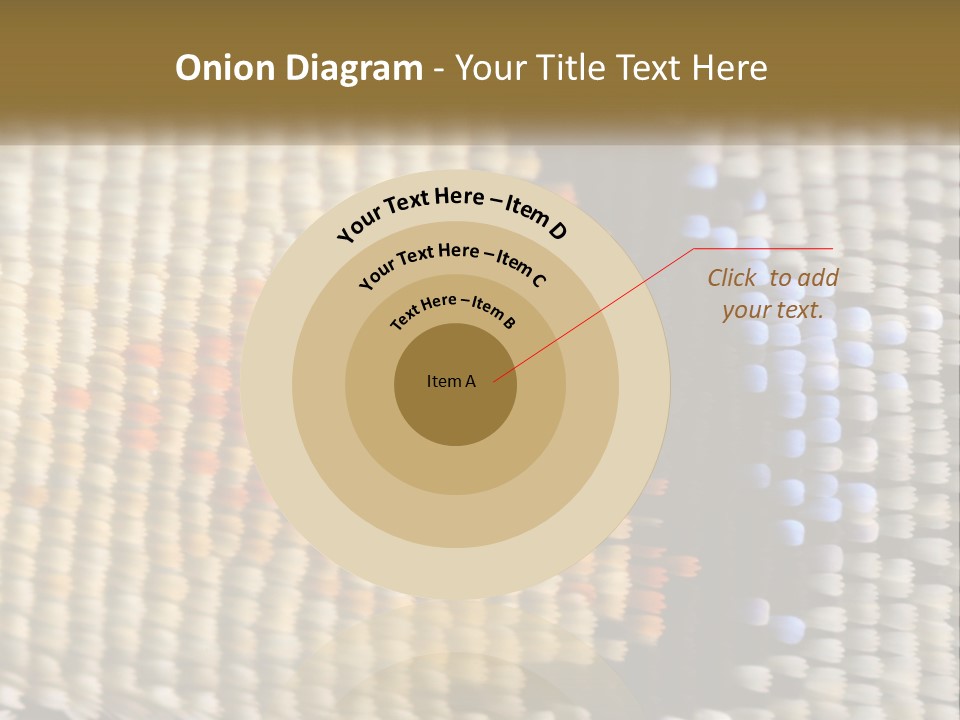 A Close Up Of A Pattern On A Wall PowerPoint Template