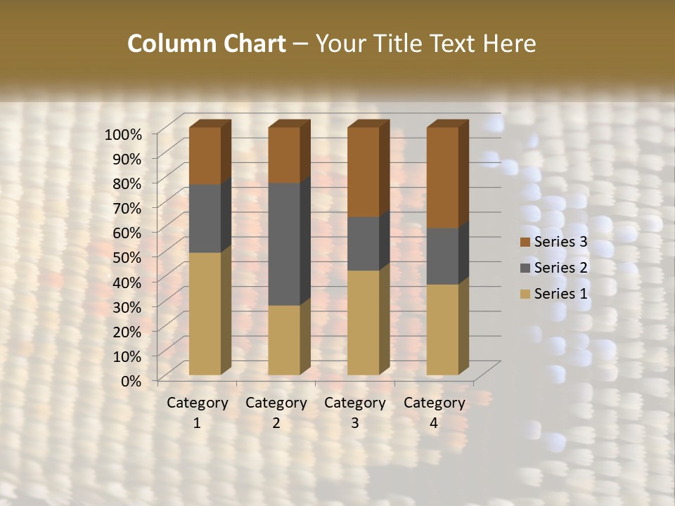 A Close Up Of A Pattern On A Wall PowerPoint Template