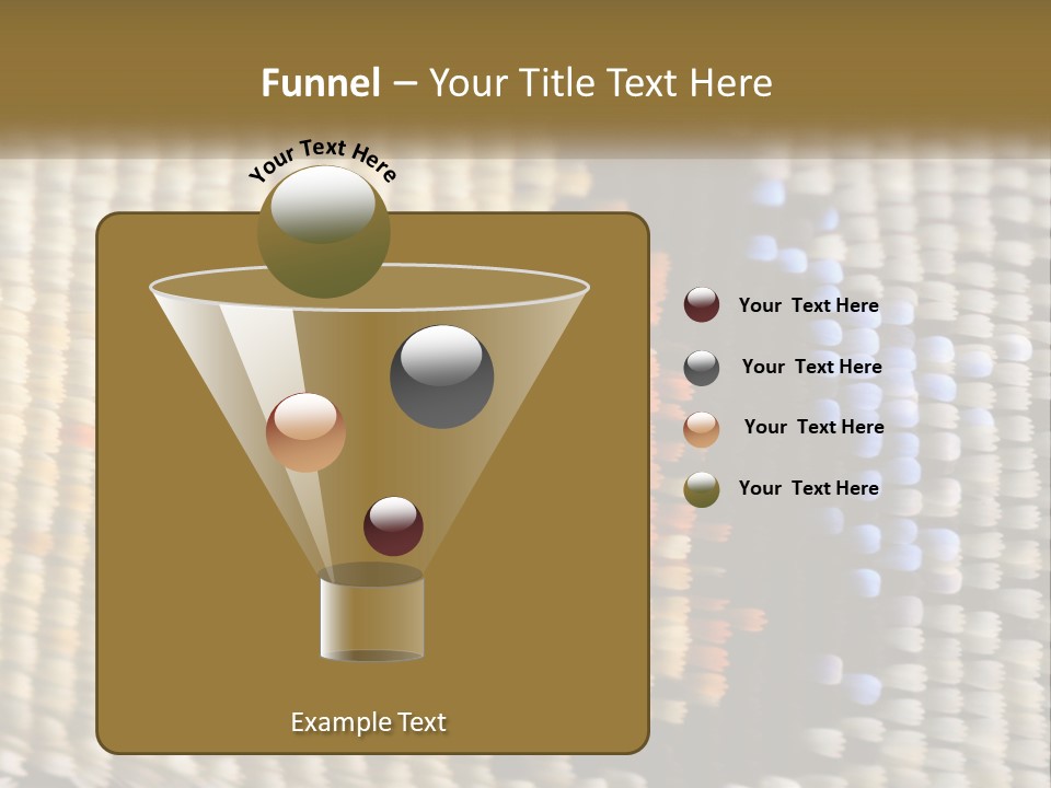 A Close Up Of A Pattern On A Wall PowerPoint Template