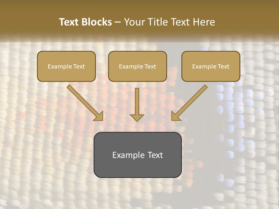 A Close Up Of A Pattern On A Wall PowerPoint Template