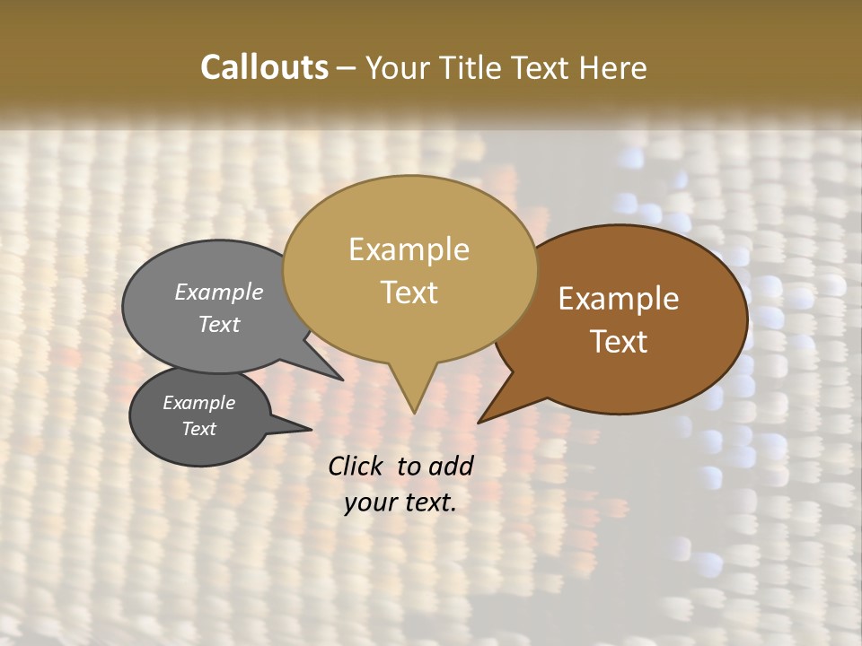 A Close Up Of A Pattern On A Wall PowerPoint Template