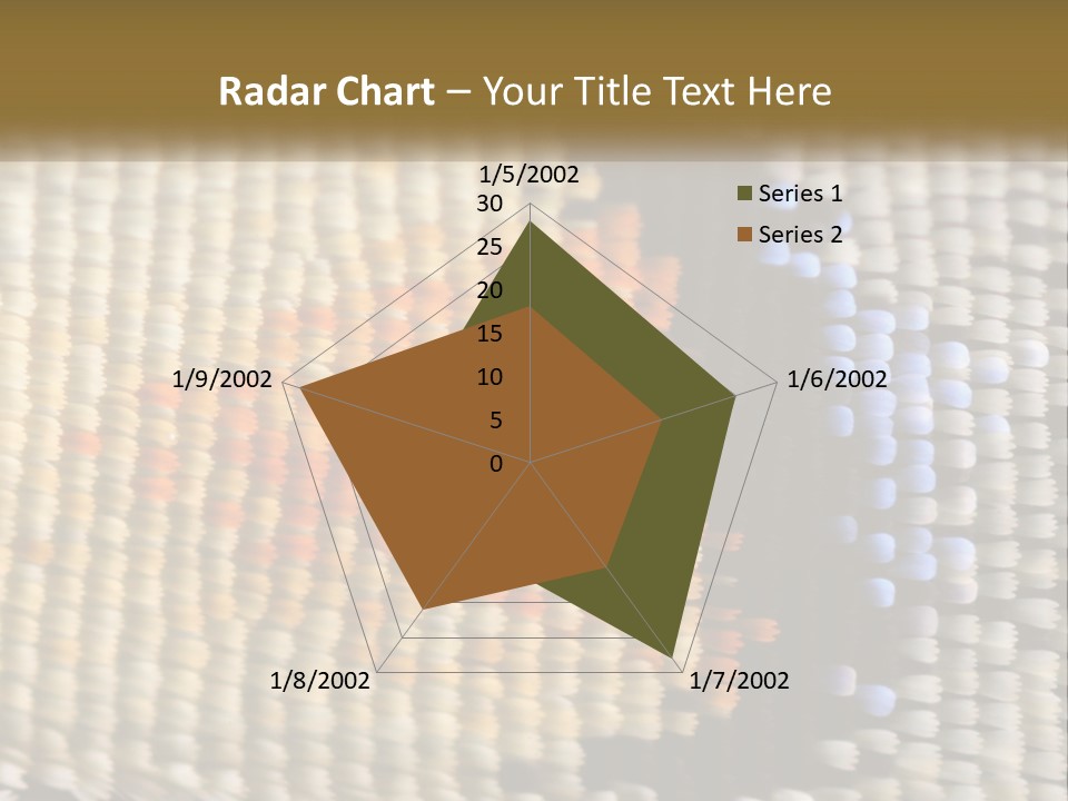 A Close Up Of A Pattern On A Wall PowerPoint Template