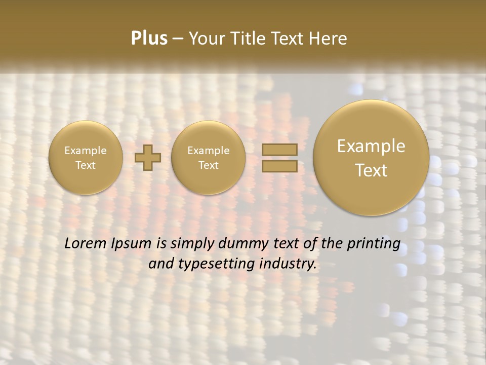 A Close Up Of A Pattern On A Wall PowerPoint Template
