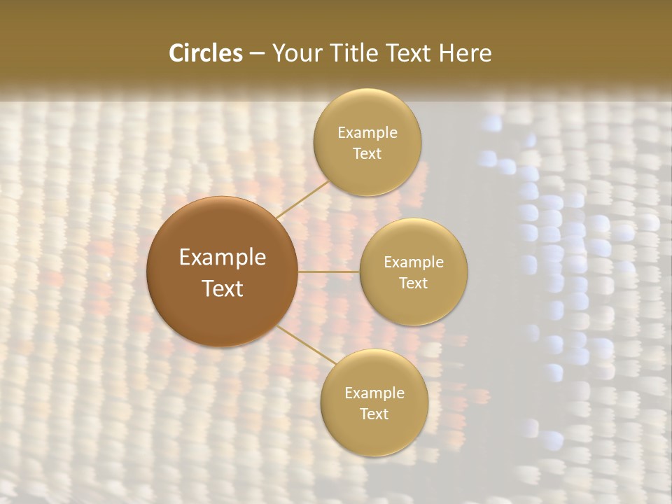 A Close Up Of A Pattern On A Wall PowerPoint Template