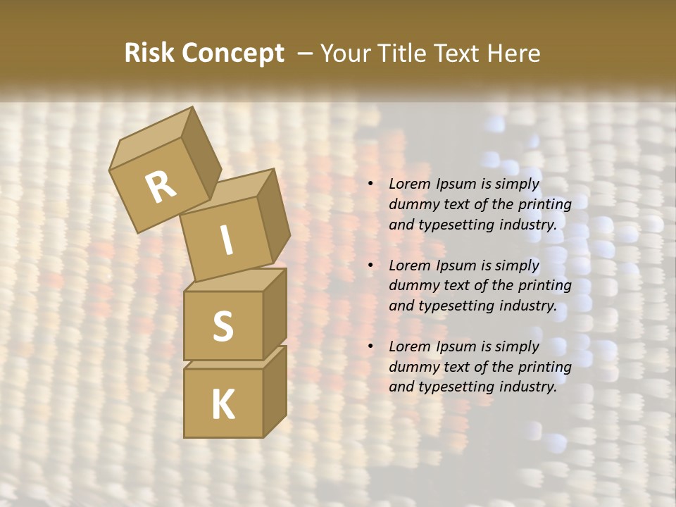 A Close Up Of A Pattern On A Wall PowerPoint Template