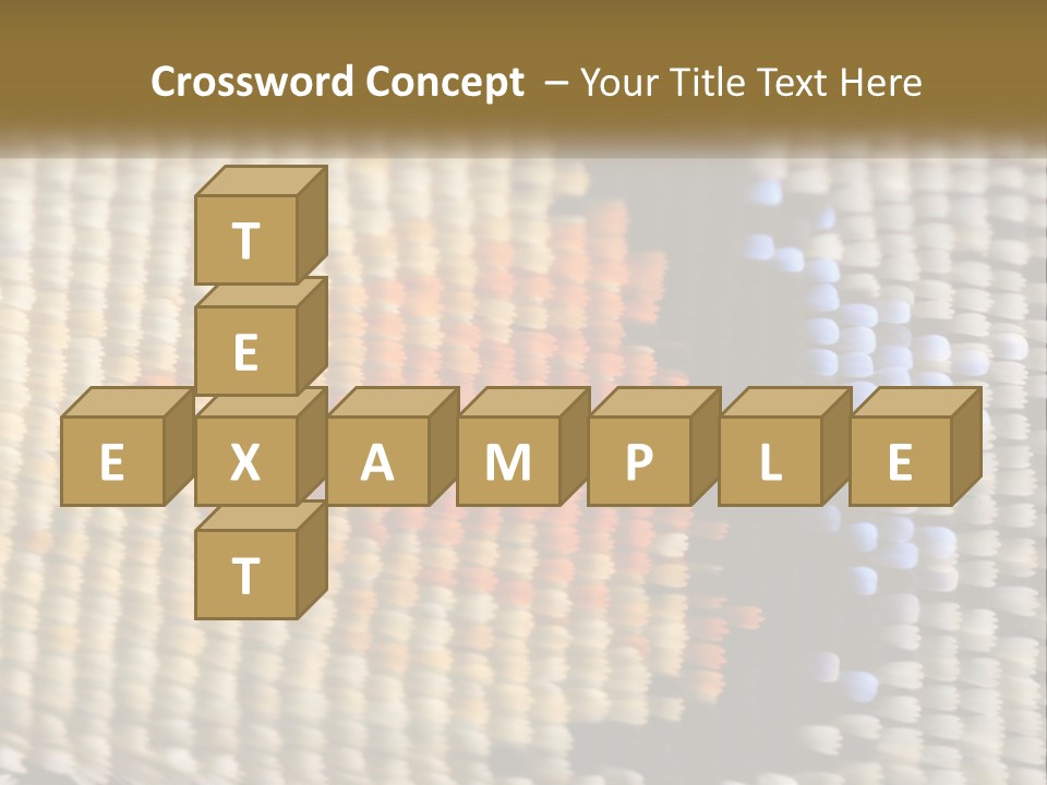 A Close Up Of A Pattern On A Wall PowerPoint Template