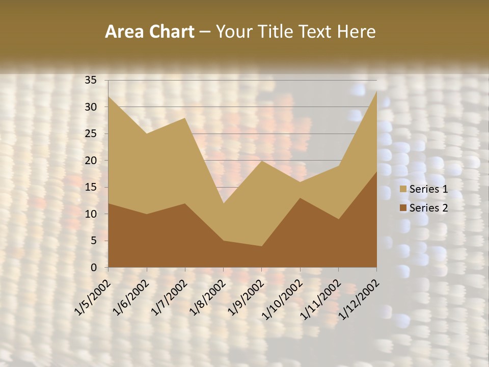 A Close Up Of A Pattern On A Wall PowerPoint Template