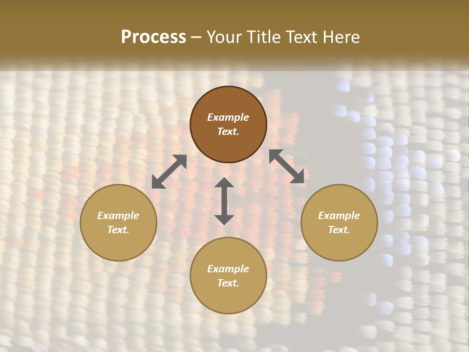 A Close Up Of A Pattern On A Wall PowerPoint Template