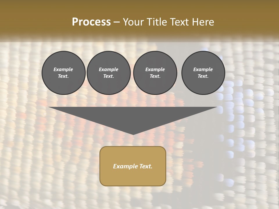 A Close Up Of A Pattern On A Wall PowerPoint Template