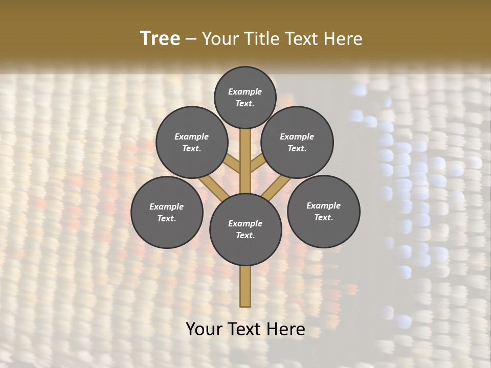 A Close Up Of A Pattern On A Wall PowerPoint Template