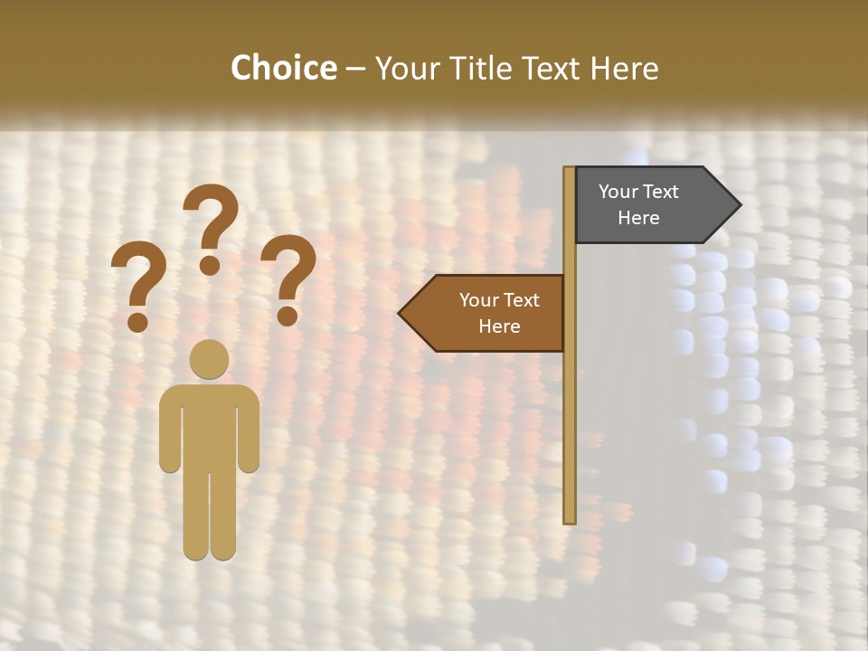 A Close Up Of A Pattern On A Wall PowerPoint Template