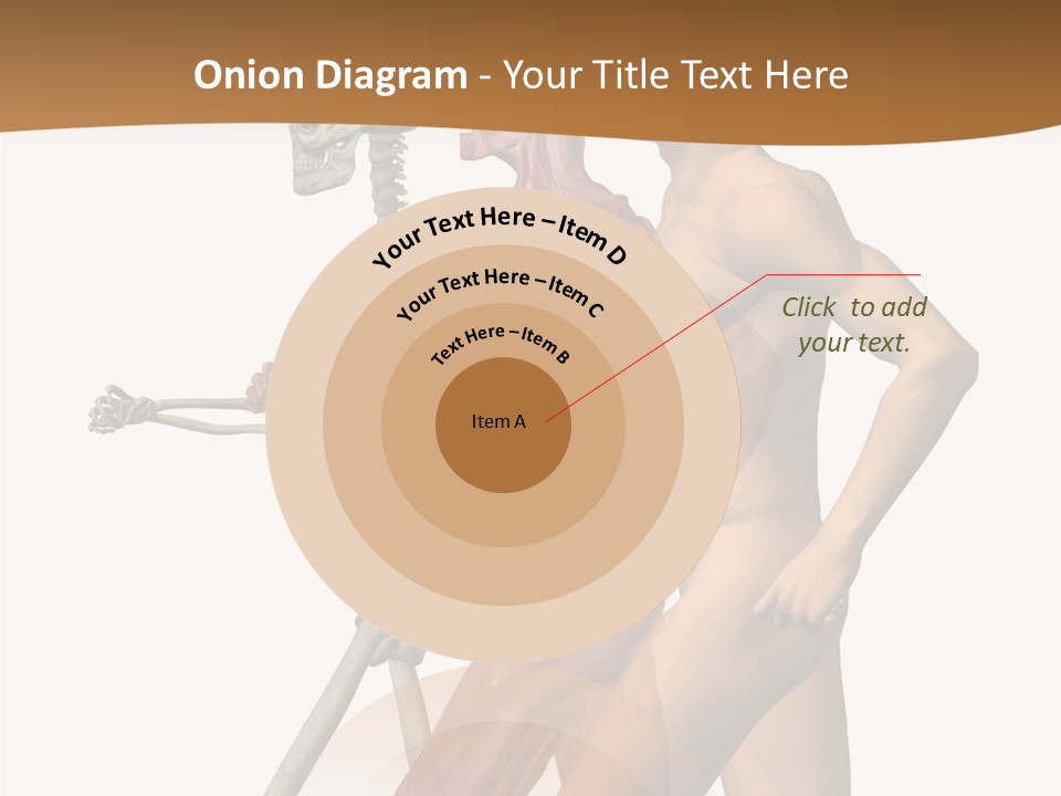 A Man And A Woman With Muscles Powerpoint Presentation PowerPoint Template