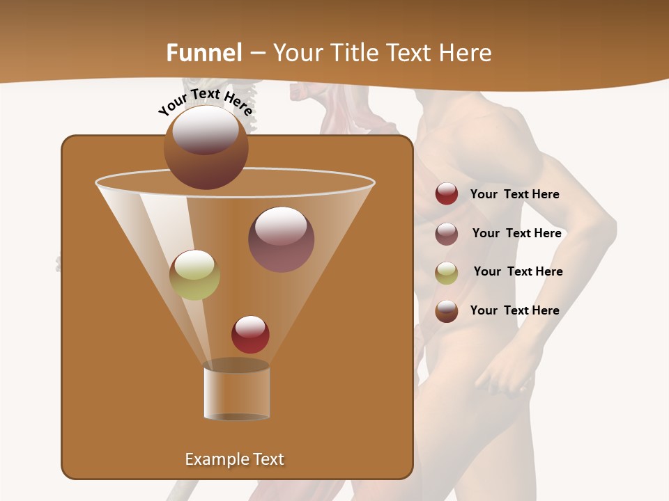 A Man And A Woman With Muscles Powerpoint Presentation PowerPoint Template