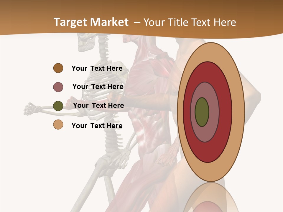 A Man And A Woman With Muscles Powerpoint Presentation PowerPoint Template