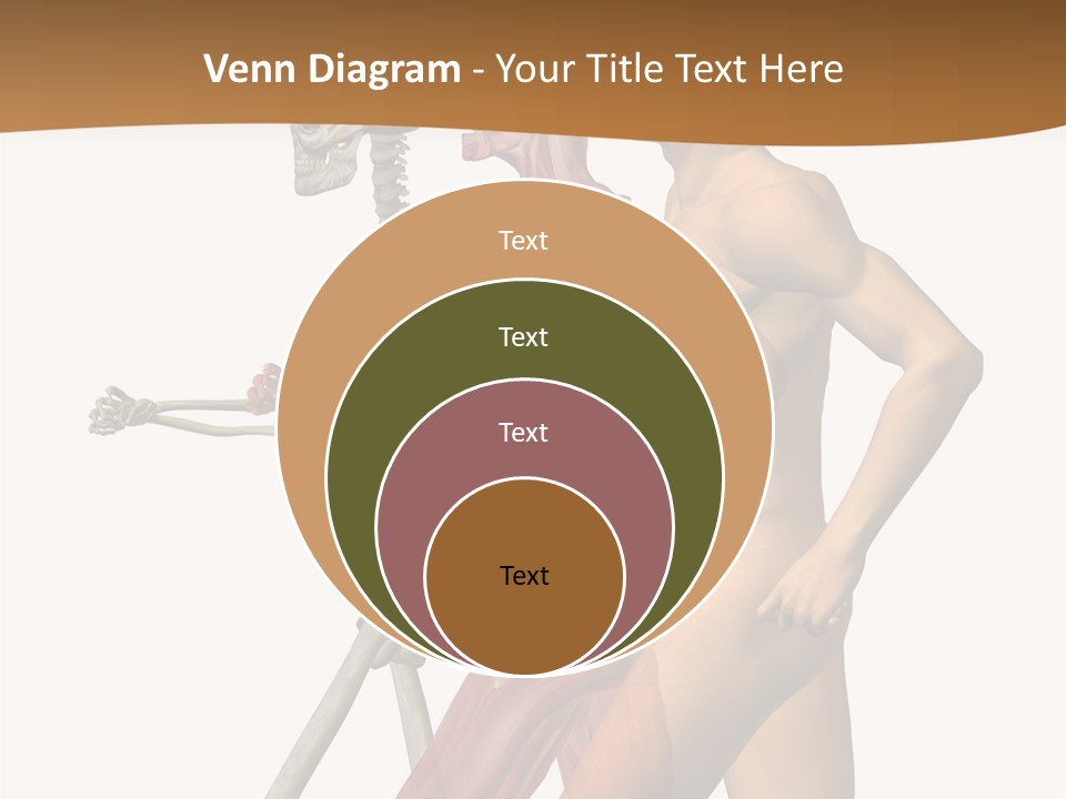 A Man And A Woman With Muscles Powerpoint Presentation PowerPoint Template