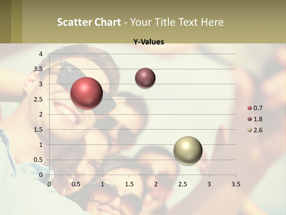 A Group Of People Wearing Sunglasses And Holding Up Their Hands PowerPoint Template