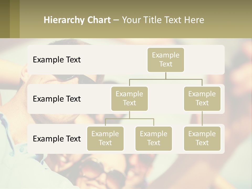 A Group Of People Wearing Sunglasses And Holding Up Their Hands PowerPoint Template