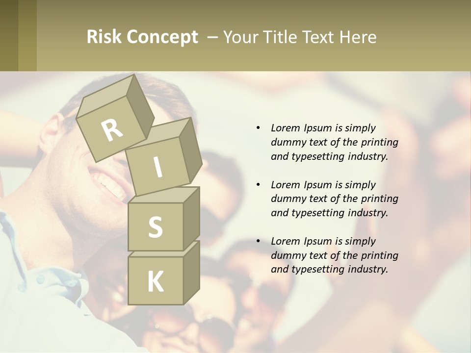 A Group Of People Wearing Sunglasses And Holding Up Their Hands PowerPoint Template