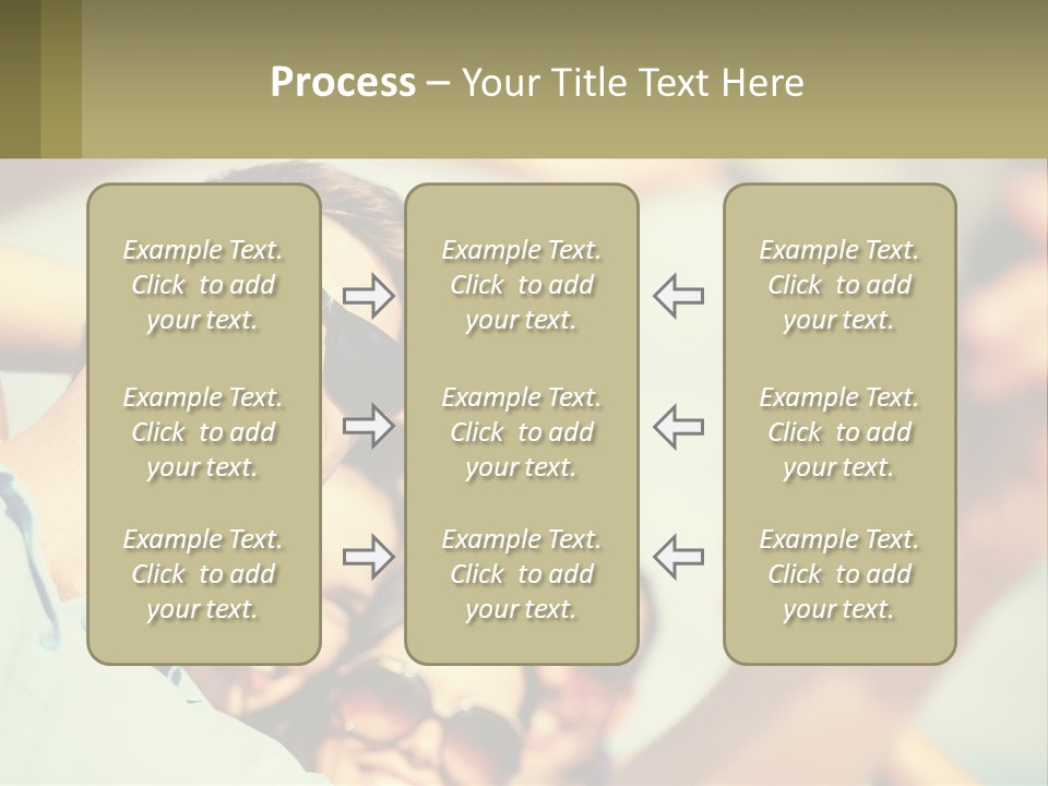 A Group Of People Wearing Sunglasses And Holding Up Their Hands PowerPoint Template