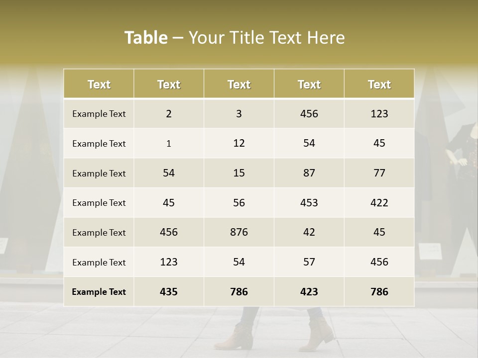 A Woman Carrying A Shopping Bag In Front Of A Store Window PowerPoint Template