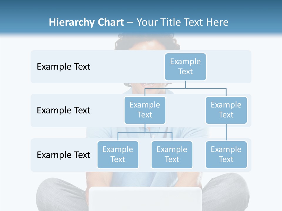 A Man Sitting On The Floor With A Laptop PowerPoint Template