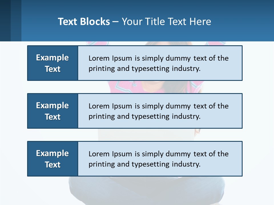 A Woman Sitting On The Floor Using A Laptop Computer PowerPoint Template