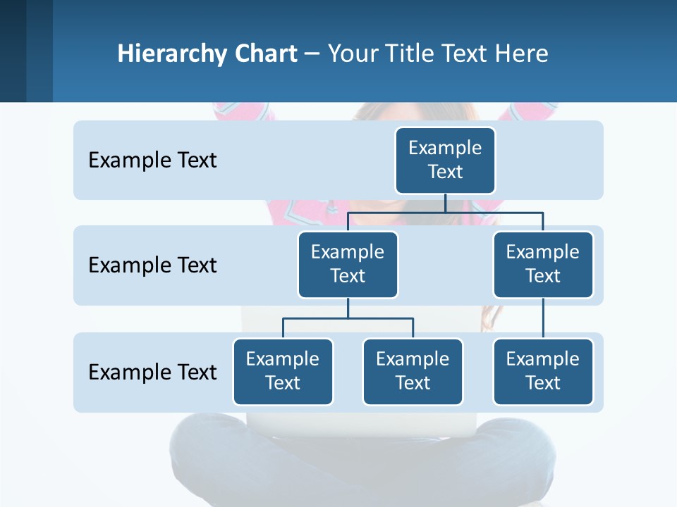 A Woman Sitting On The Floor Using A Laptop Computer PowerPoint Template
