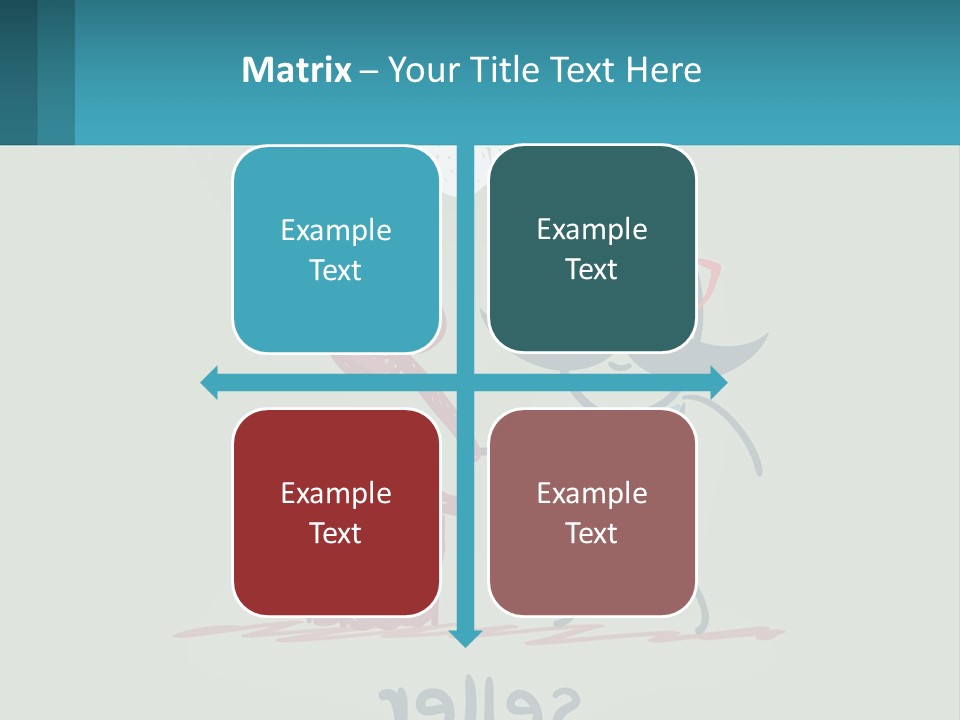 A Man With A Moustache Holding A Hammer And A Speech Bubble PowerPoint Template