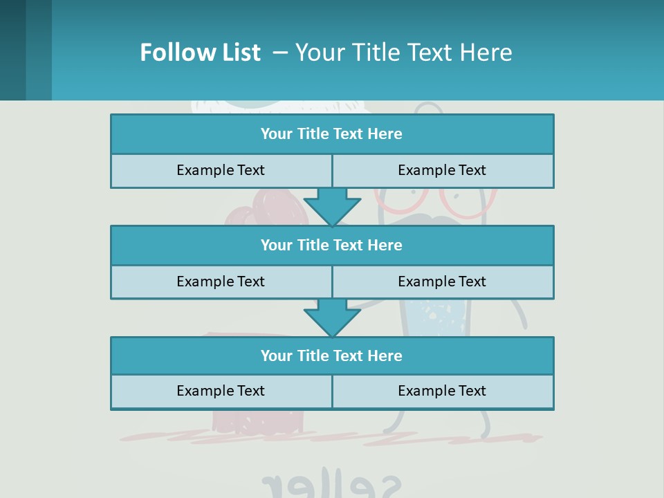 A Man With A Moustache Holding A Hammer And A Speech Bubble PowerPoint Template