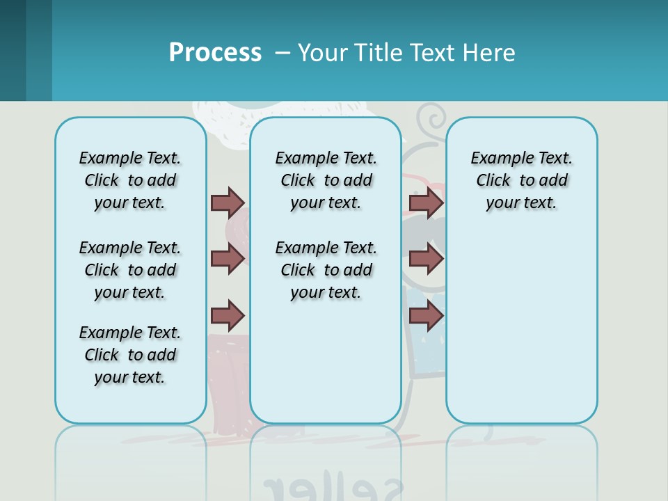 A Man With A Moustache Holding A Hammer And A Speech Bubble PowerPoint Template