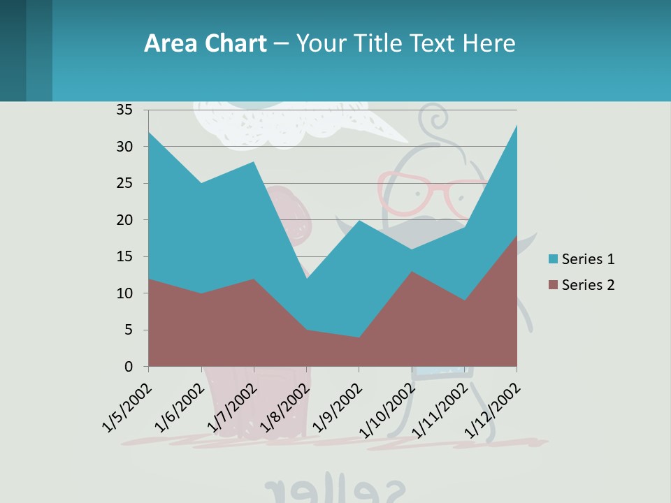 A Man With A Moustache Holding A Hammer And A Speech Bubble PowerPoint Template