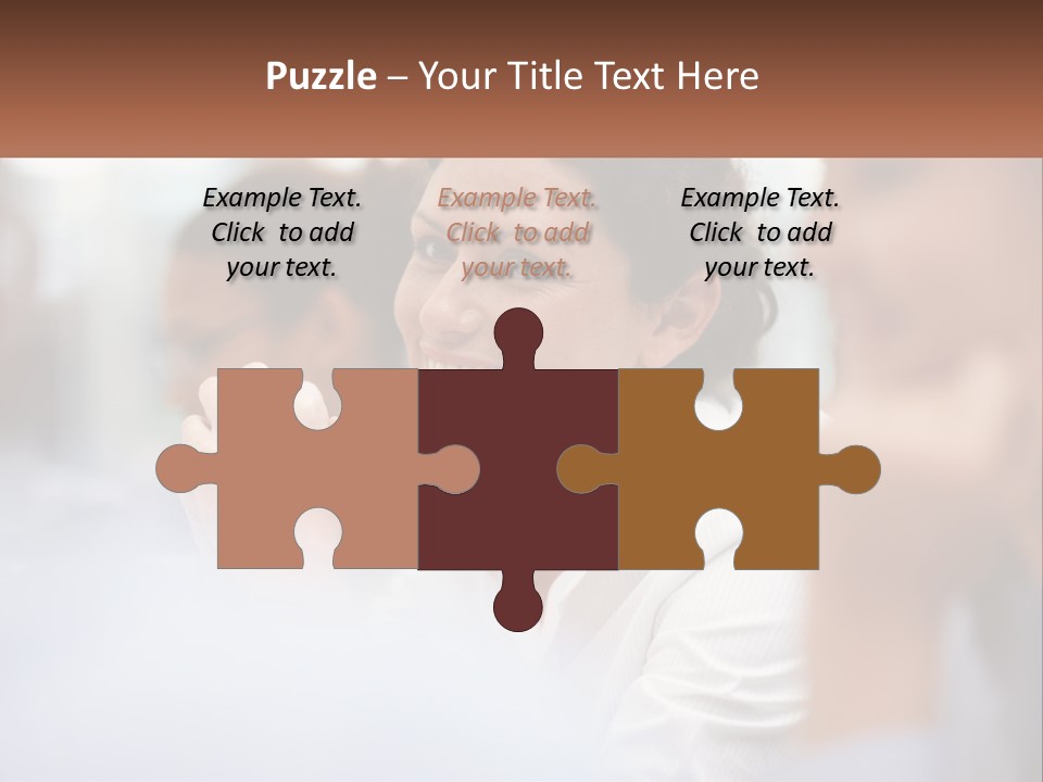 A Woman Sitting In Front Of A Group Of People PowerPoint Template