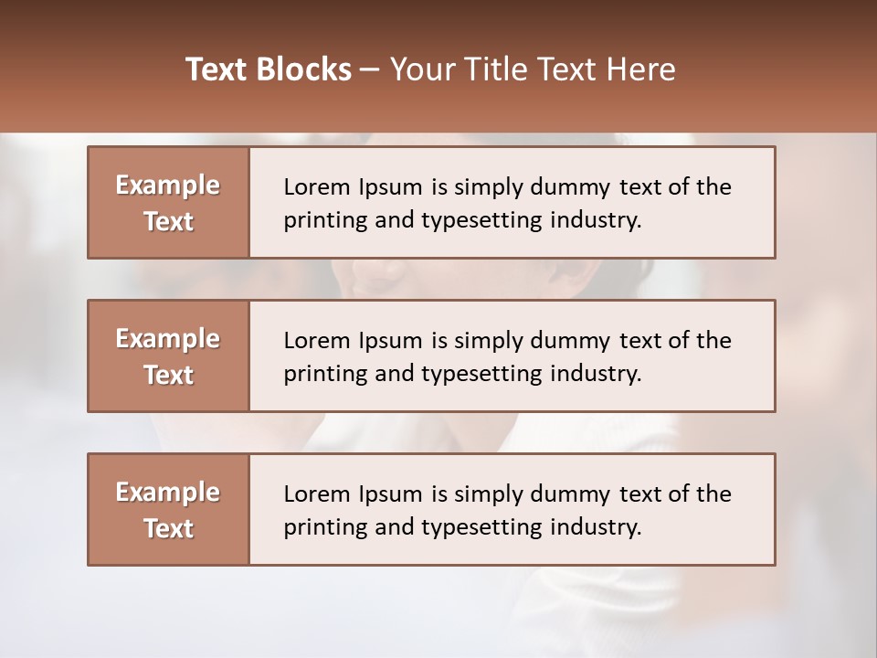 A Woman Sitting In Front Of A Group Of People PowerPoint Template