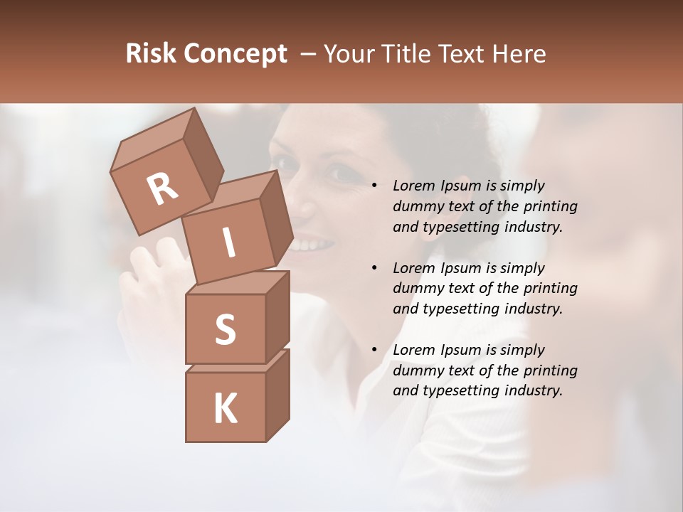 A Woman Sitting In Front Of A Group Of People PowerPoint Template