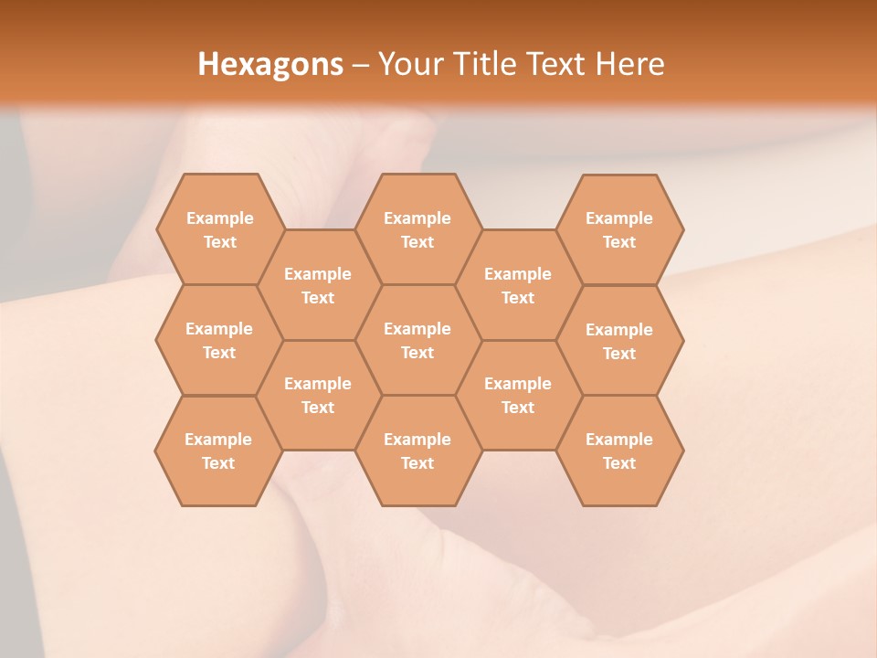 A Woman Getting A Foot Massage From A Man PowerPoint Template