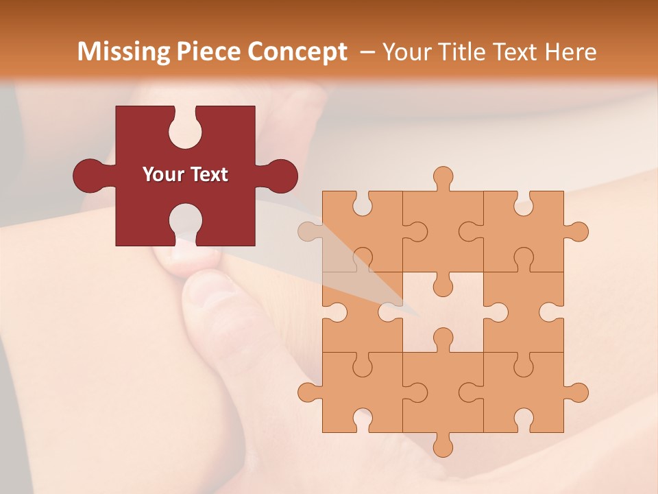 A Woman Getting A Foot Massage From A Man PowerPoint Template