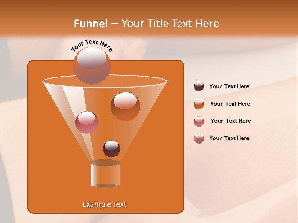 A Woman Getting A Foot Massage From A Man PowerPoint Template