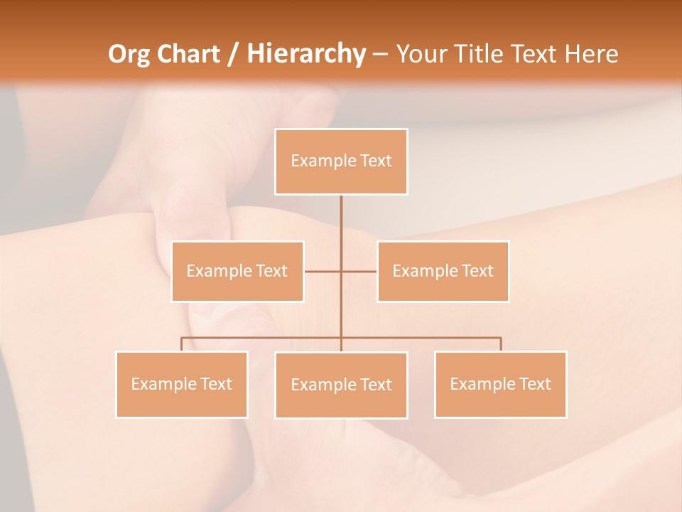 A Woman Getting A Foot Massage From A Man PowerPoint Template