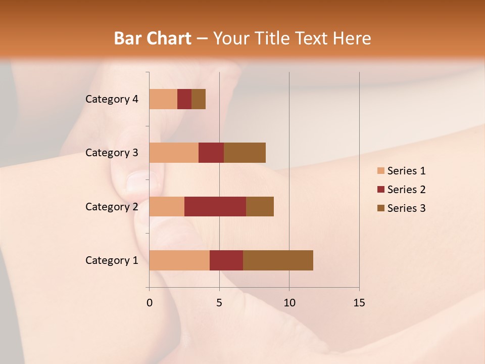 A Woman Getting A Foot Massage From A Man PowerPoint Template