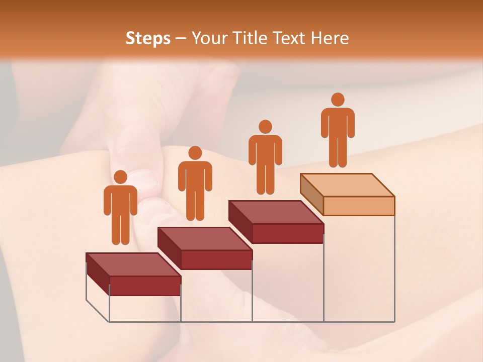 A Woman Getting A Foot Massage From A Man PowerPoint Template