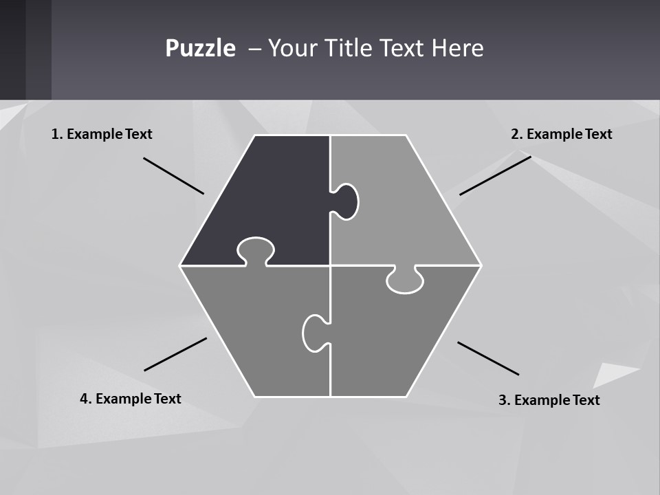 A Large Group Of Black Triangles Powerpoint Template PowerPoint Template