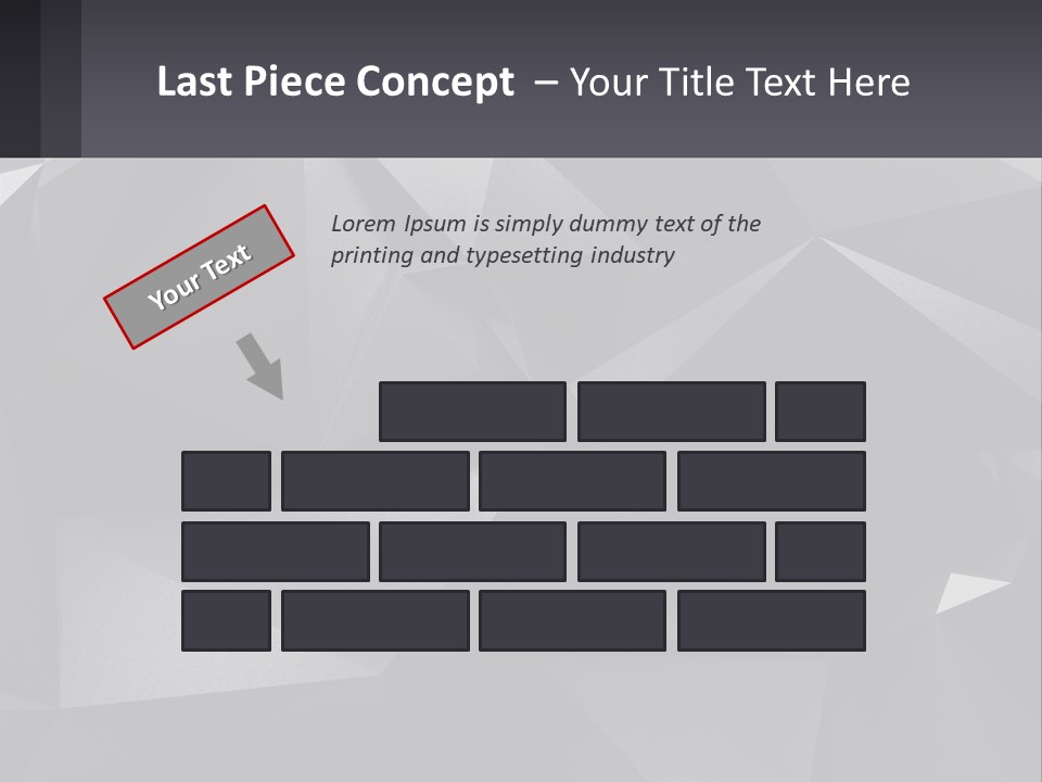 A Large Group Of Black Triangles Powerpoint Template PowerPoint Template