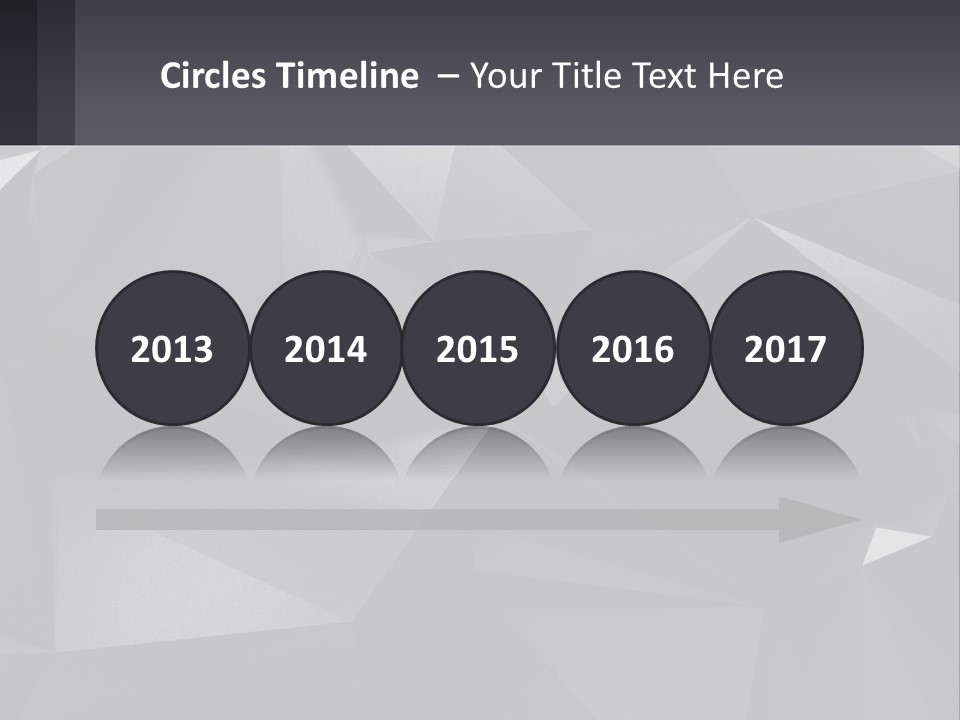 A Large Group Of Black Triangles Powerpoint Template PowerPoint Template