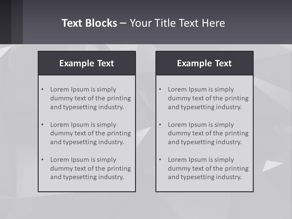 A Large Group Of Black Triangles Powerpoint Template PowerPoint Template