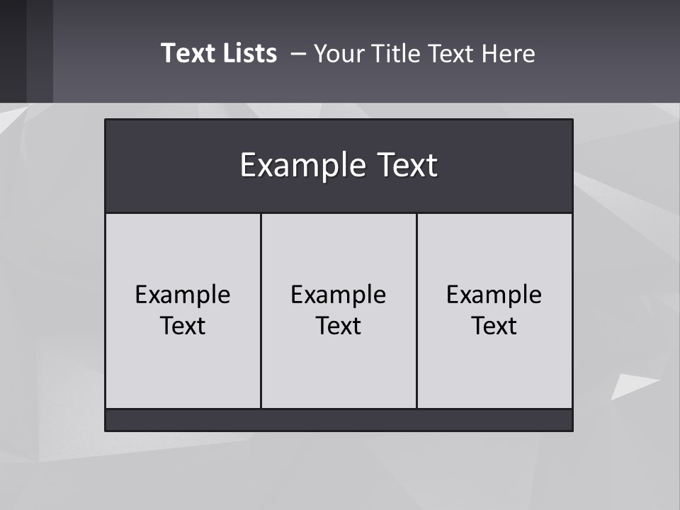 A Large Group Of Black Triangles Powerpoint Template PowerPoint Template