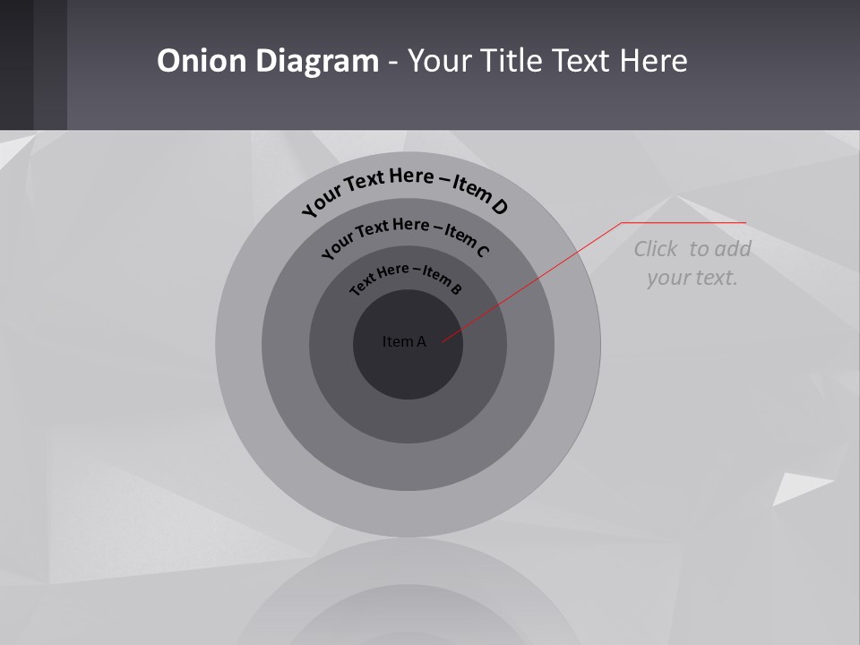 A Large Group Of Black Triangles Powerpoint Template PowerPoint Template