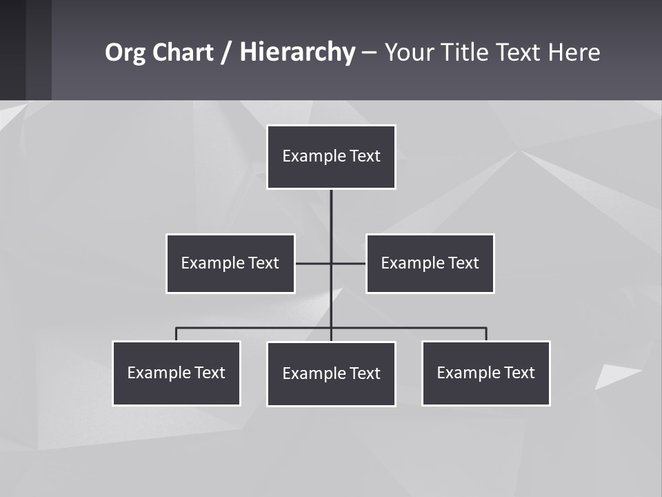 A Large Group Of Black Triangles Powerpoint Template PowerPoint Template